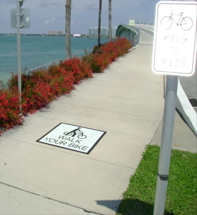 Coloured Bike Lane