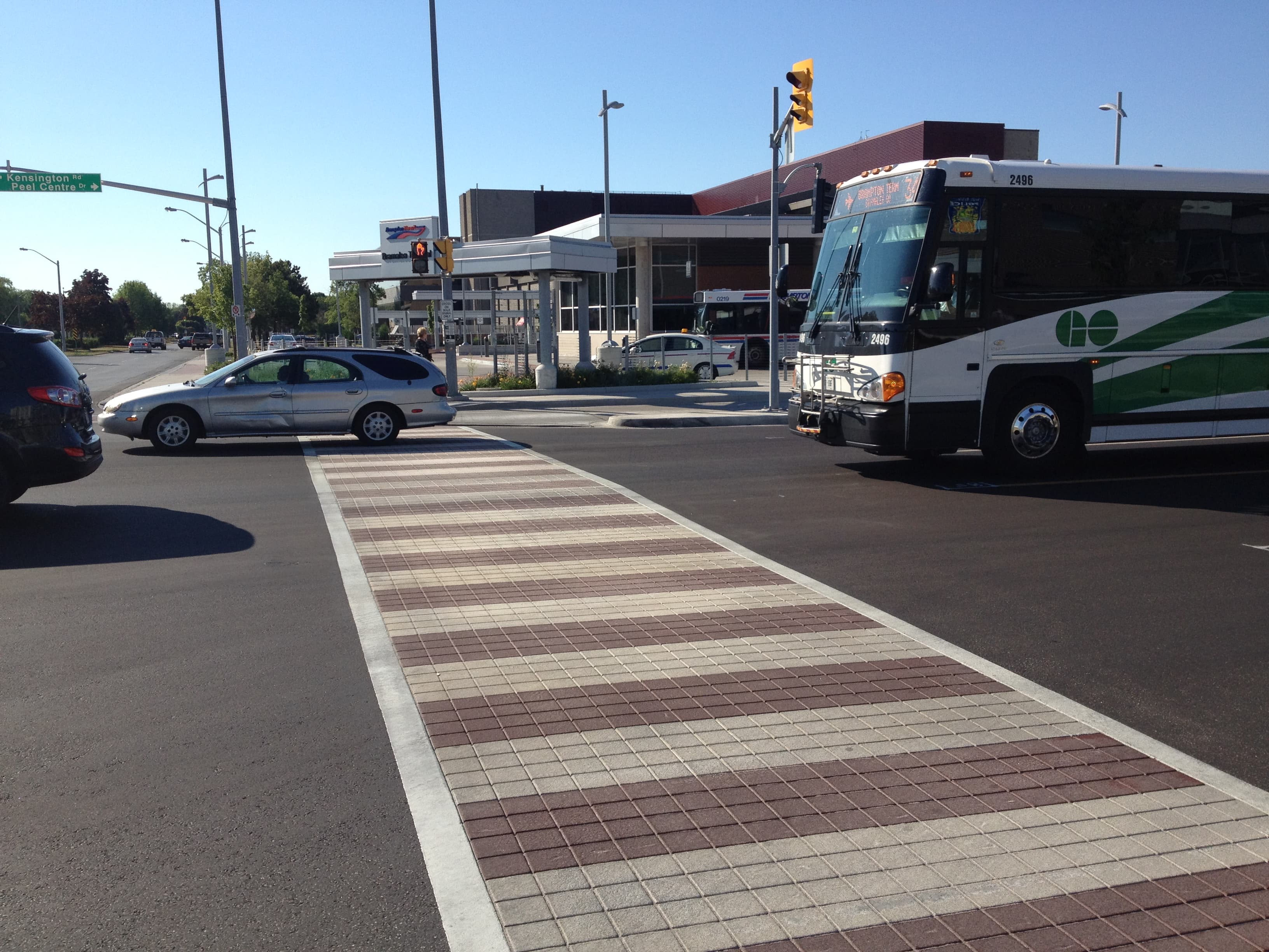 Pedestrian Safety surface systems by HUB — Canadian installation — installation photo 8