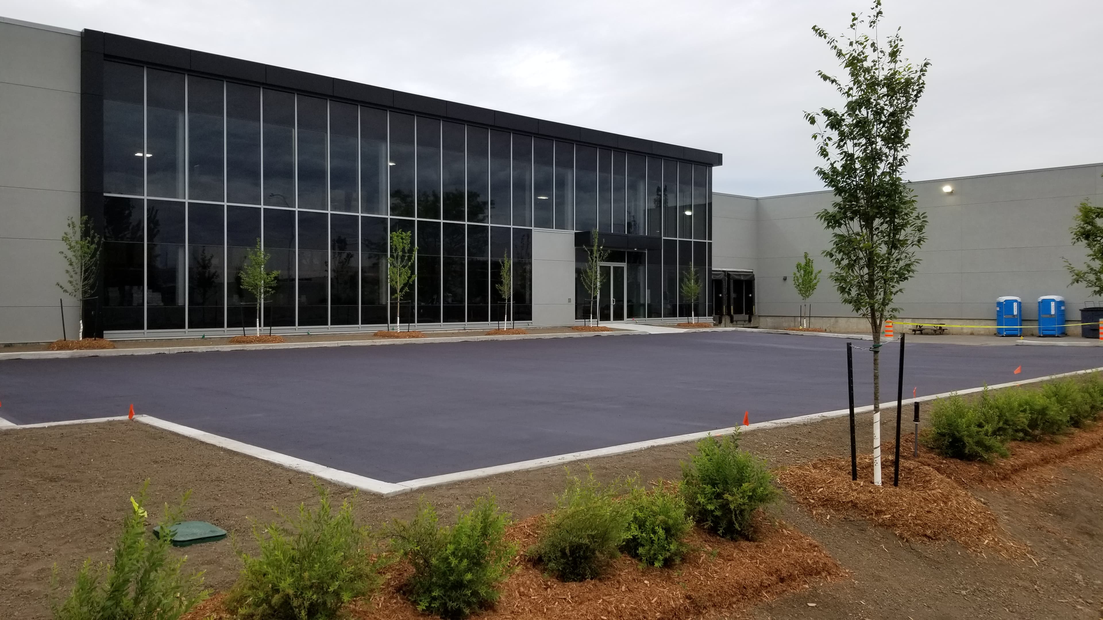 Parking Lots surface systems by HUB — Canadian installation — installation photo 4