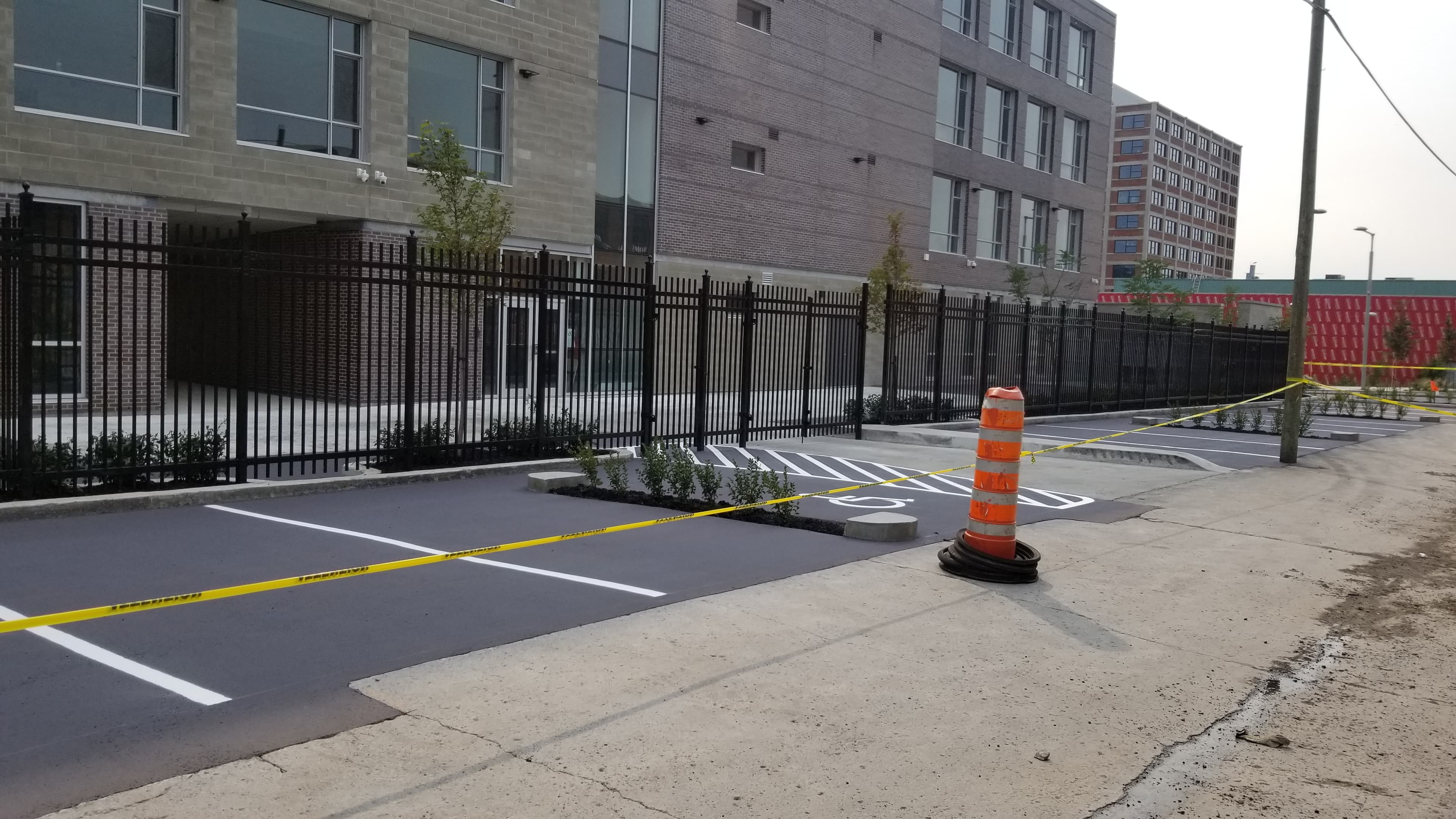 Parking Lots surface systems by HUB — Canadian installation — installation photo 7