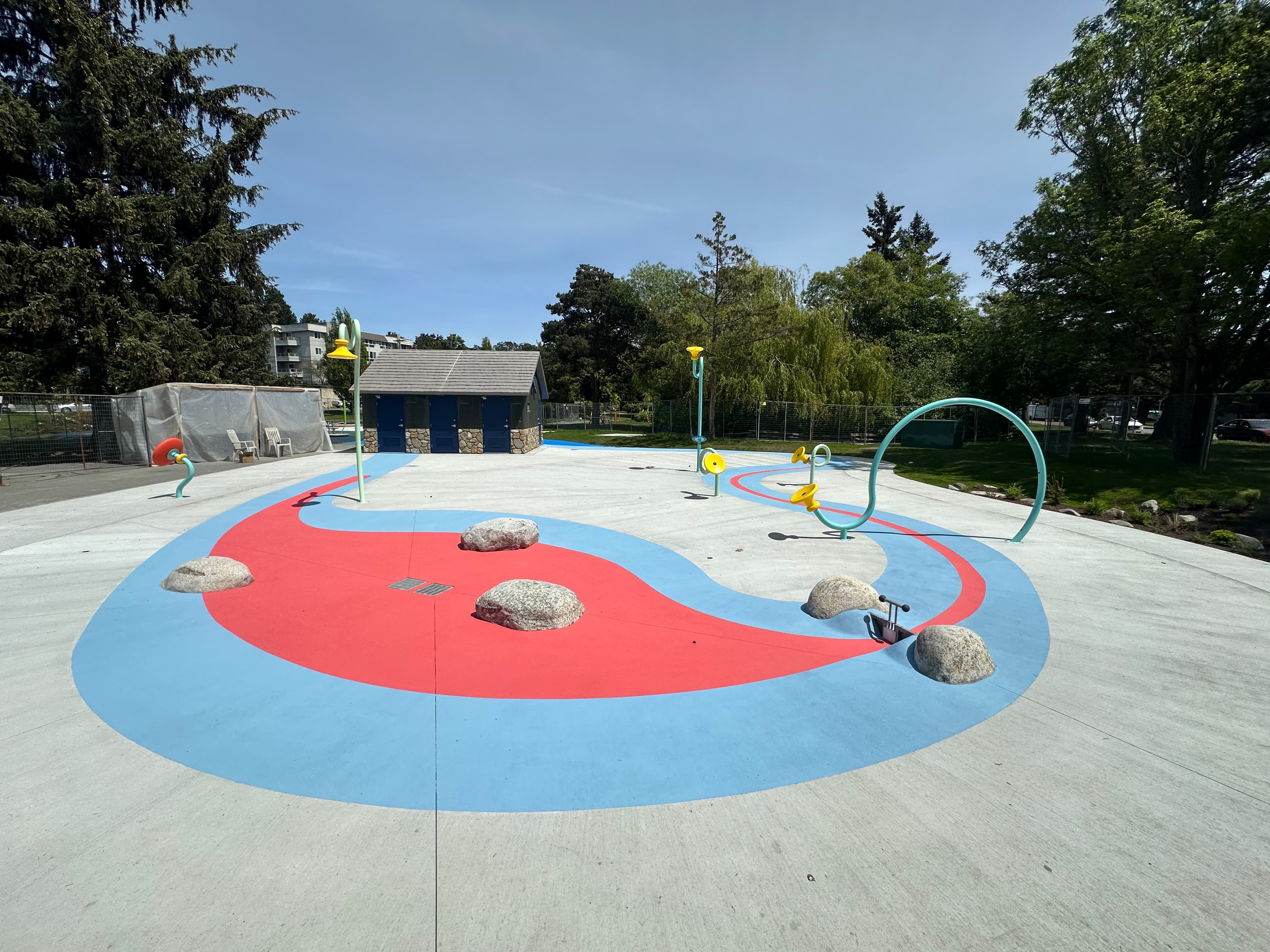 Splash Pads surface systems by HUB — Canadian installation — installation photo 6