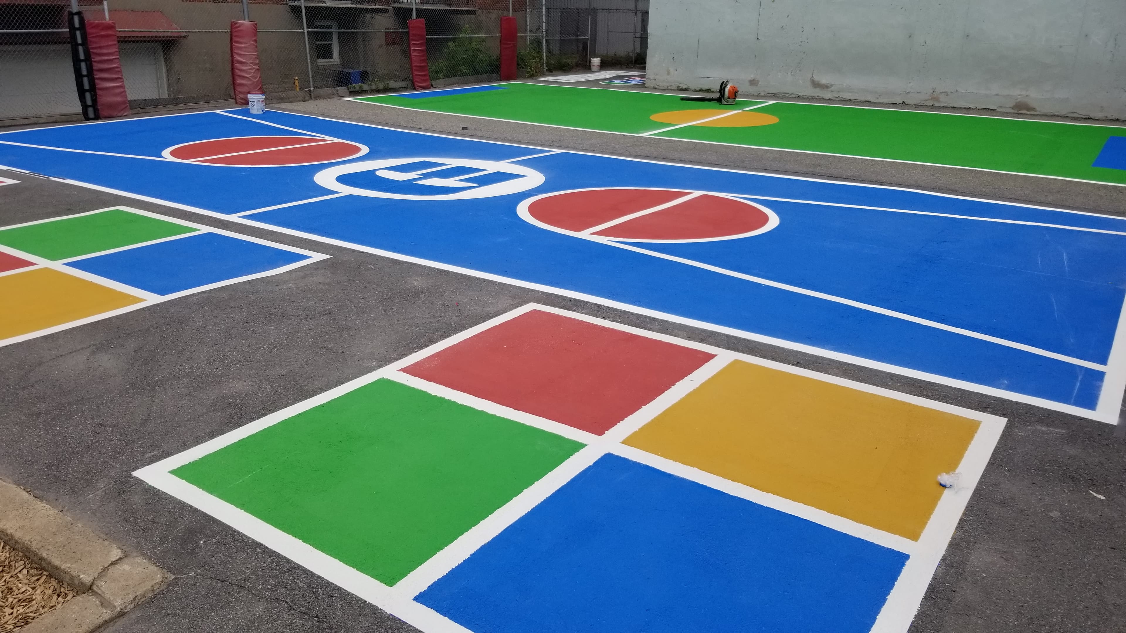 Sport Courts surface systems by HUB — Canadian installation — installation photo 3