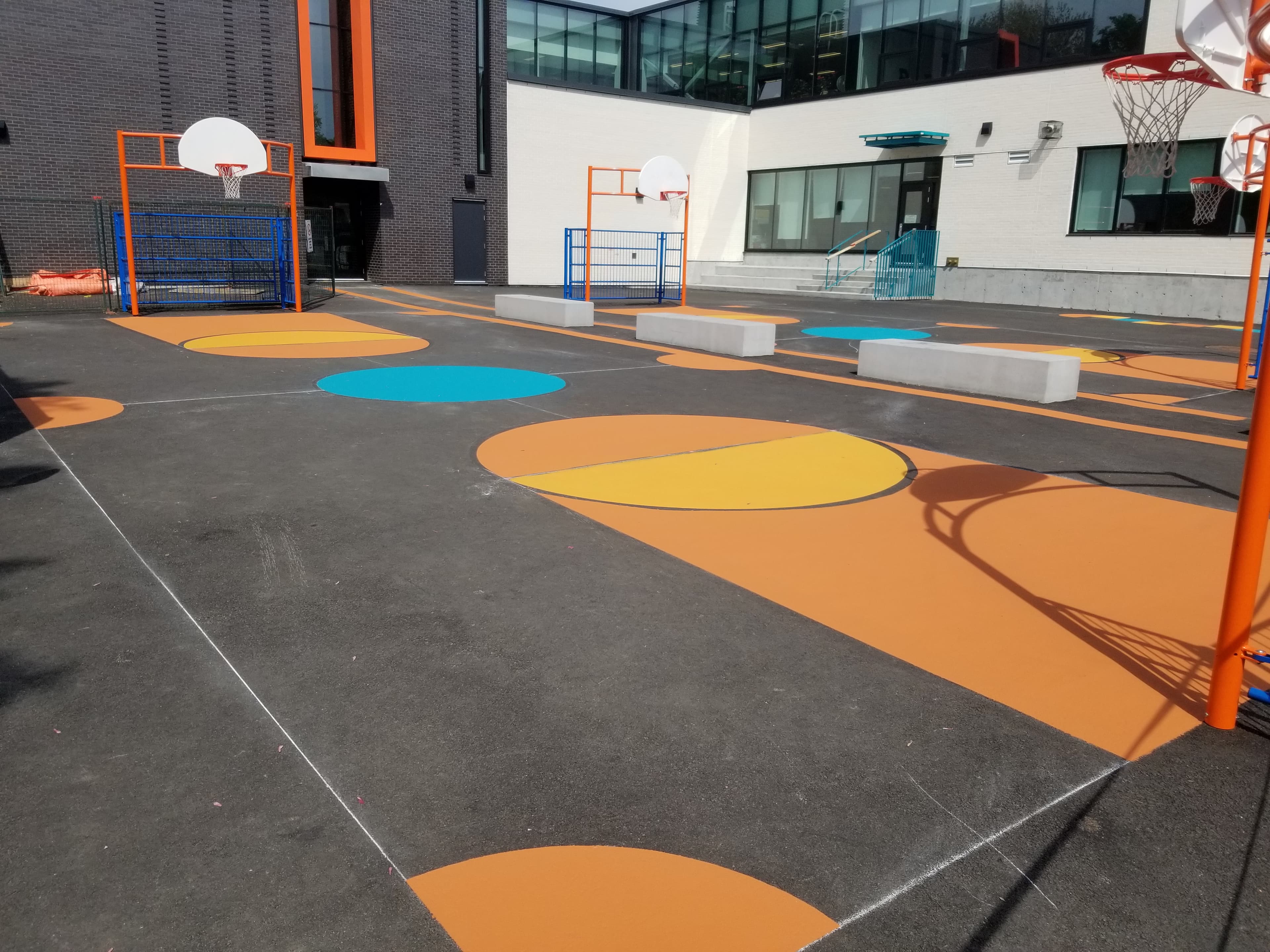 Sport Courts surface systems by HUB — Canadian installation — installation photo 8