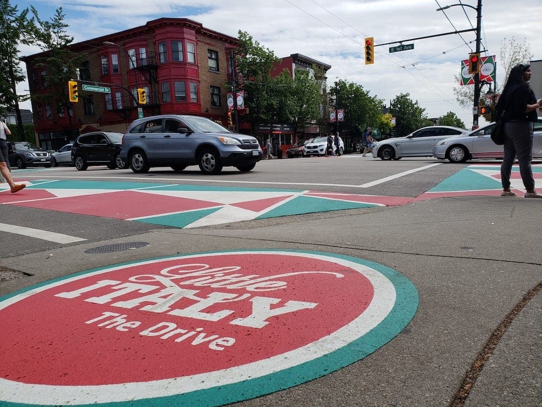 Commercial Drive Crosswalk — Vancouver, BC
