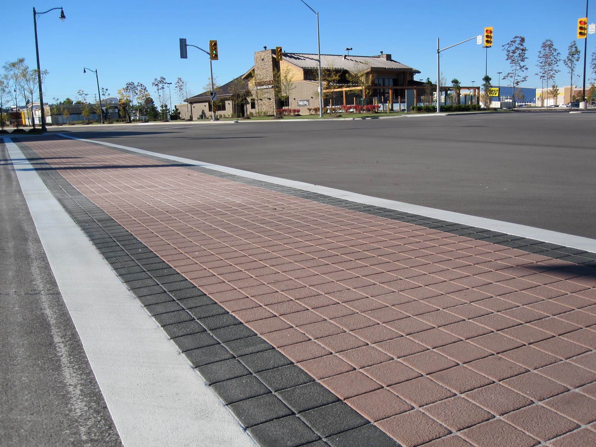 Urban Crosswalk — Ontario — decorative pavement by HUB Surface Systems