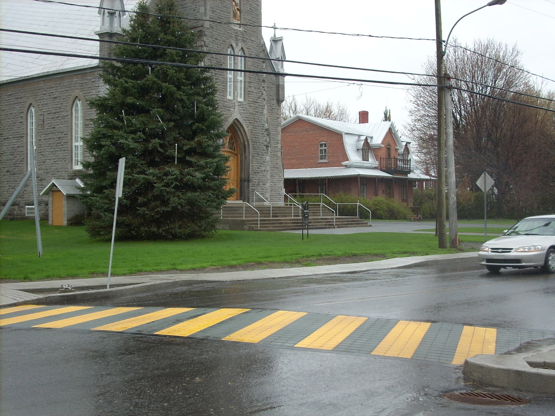Stamped Crosswalk — Canada — decorative pavement by HUB Surface Systems