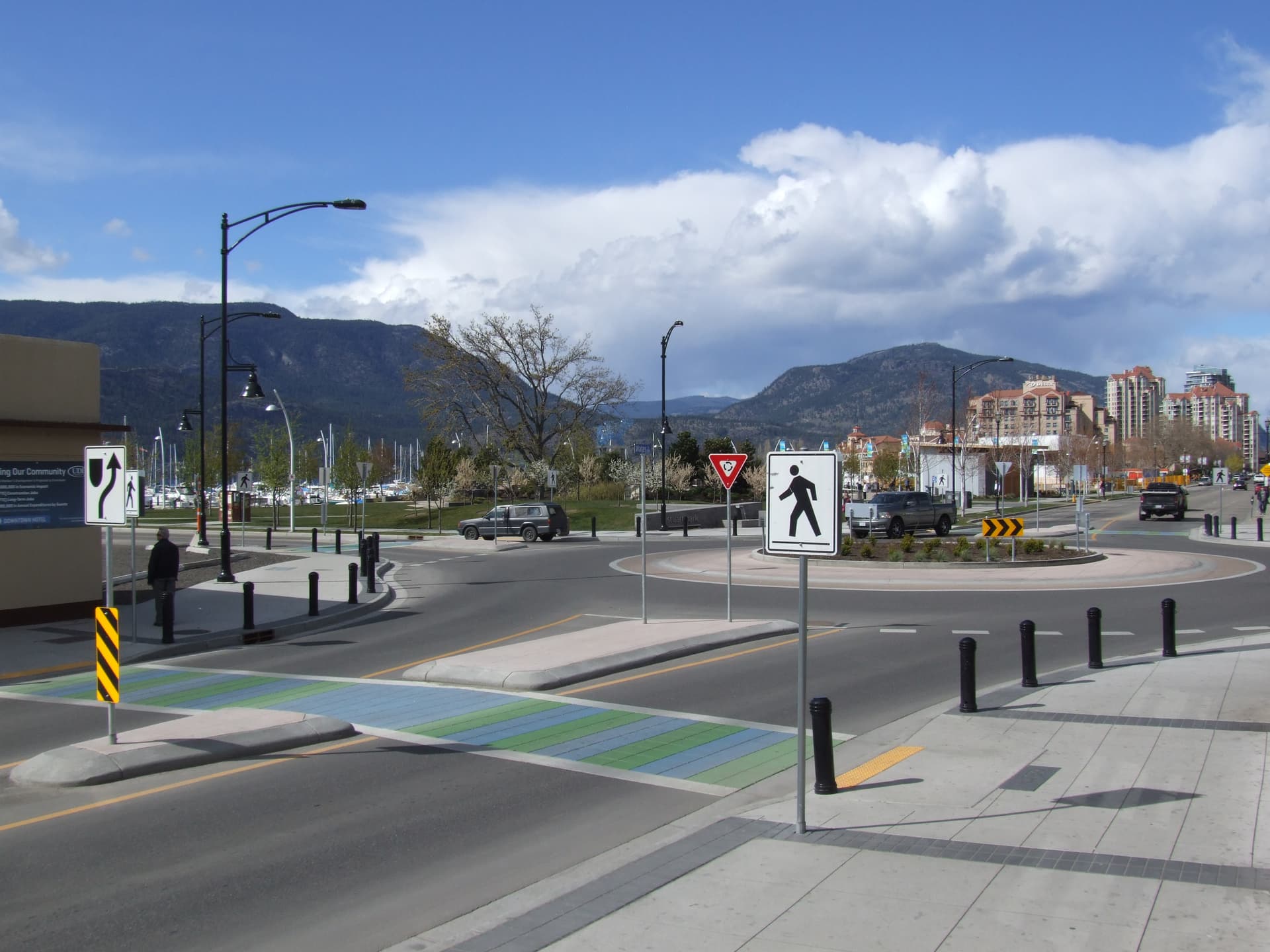 Crosswalk · Community Art, Canada, decorative pavement by HUB Surface Systems