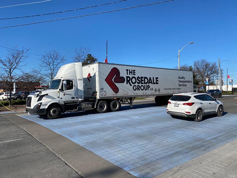 High-Traffic Decorative Asphalt — Ontario — decorative pavement by HUB Surface Systems