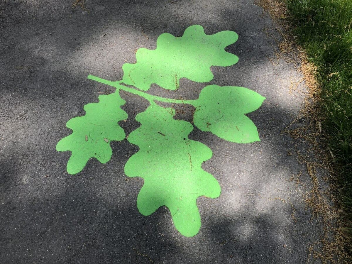 Murrayville Schoolhouse Sidewalk — Murrayville, BC — decorative pavement by HUB Surface Systems