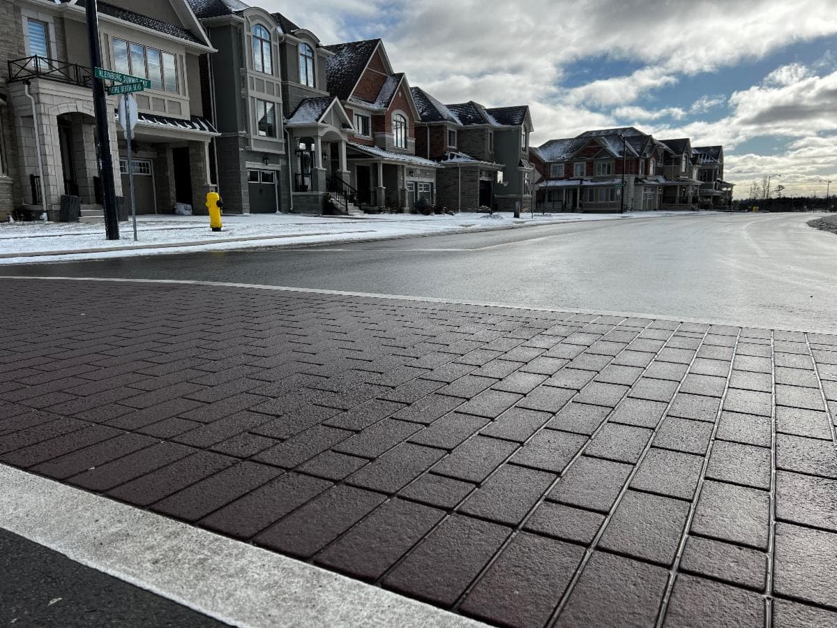 TrafficPatternsXD Urban Design — Urban Canada — decorative pavement by HUB Surface Systems