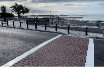 New White Rock Pier Decorative Crosswalk