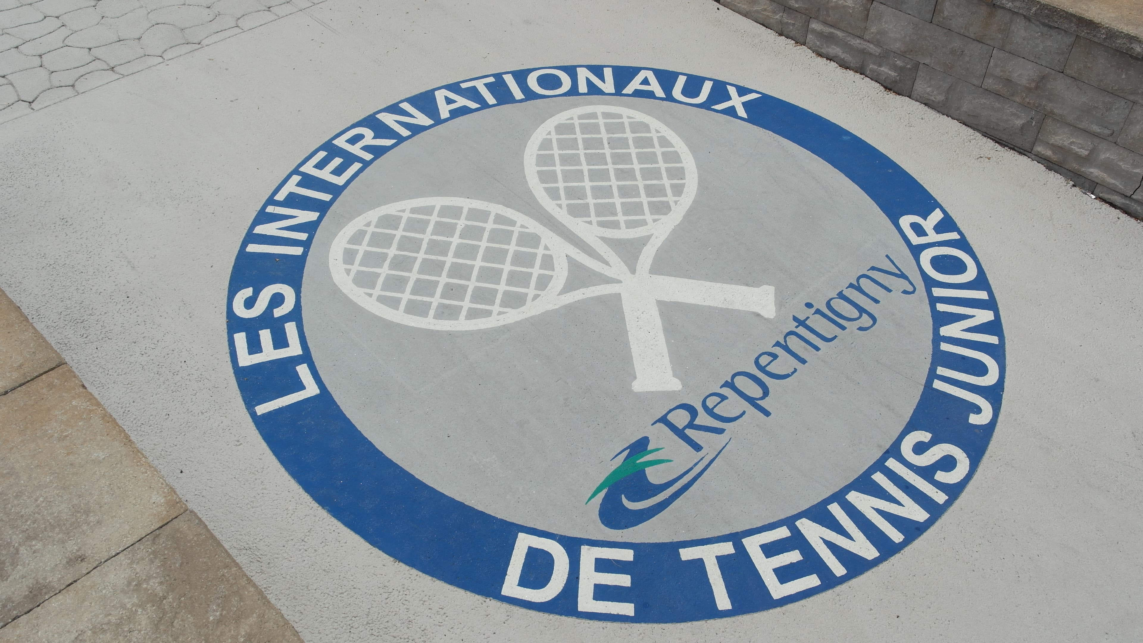 DecoMark decorative pavement graphics in custom preformed thermoplastic graphics — a cultural art crossing, Canada
