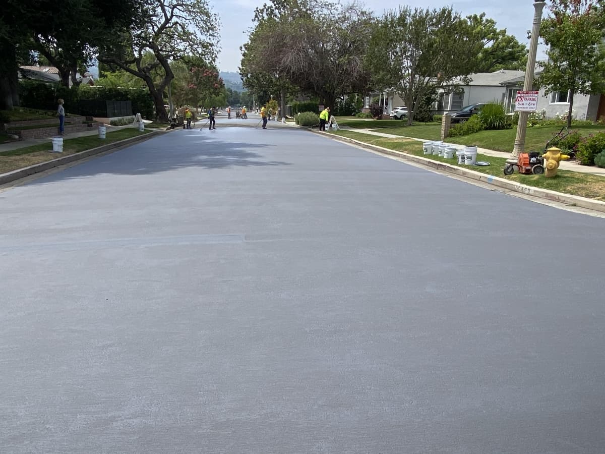 DuraShield decorative pavement by HUB Surface Systems — installation photo 5