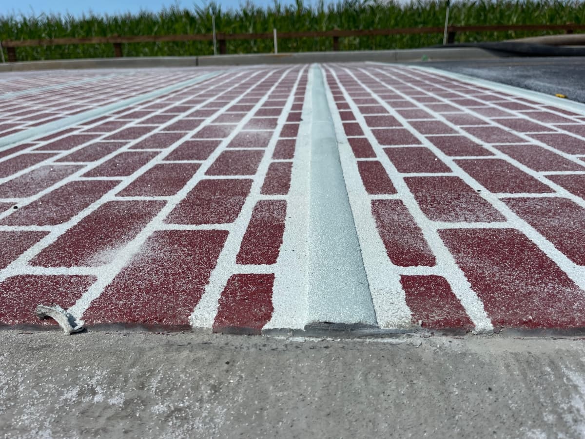 PreMark decorative pavement by HUB Surface Systems — installation photo 3