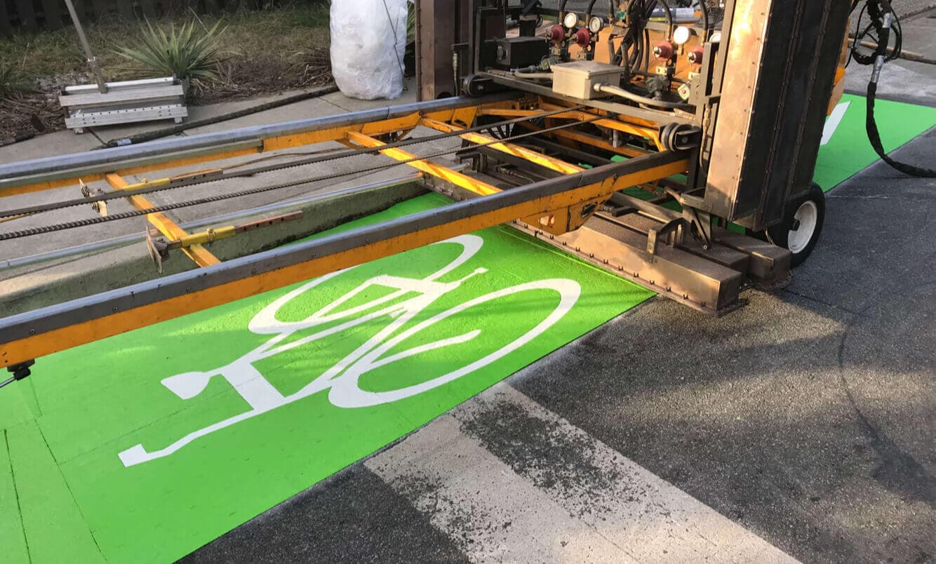 PreMark decorative pavement by HUB Surface Systems — installation photo 7