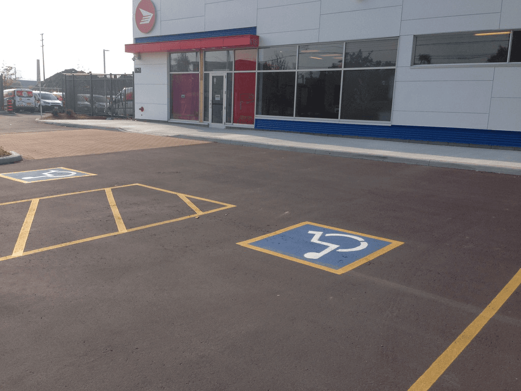 StreetBond decorative pavement by HUB Surface Systems — installation photo 4