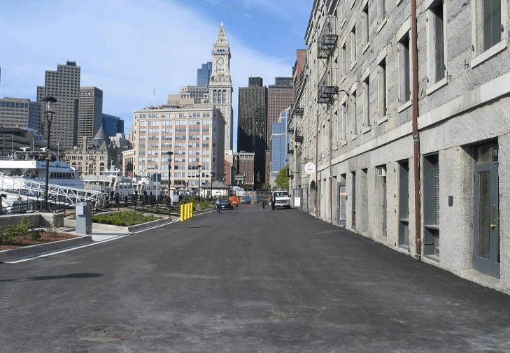 StreetBond decorative pavement by HUB Surface Systems — installation photo 8