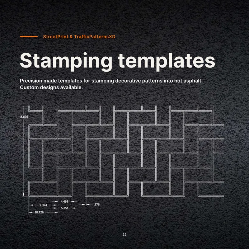 StreetPrint & TrafficPatternsXD (Product Book, page 22)