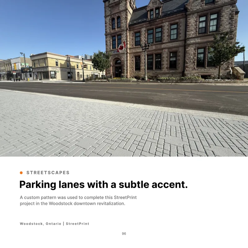 STREETSCAPES (Product Book, page 96)