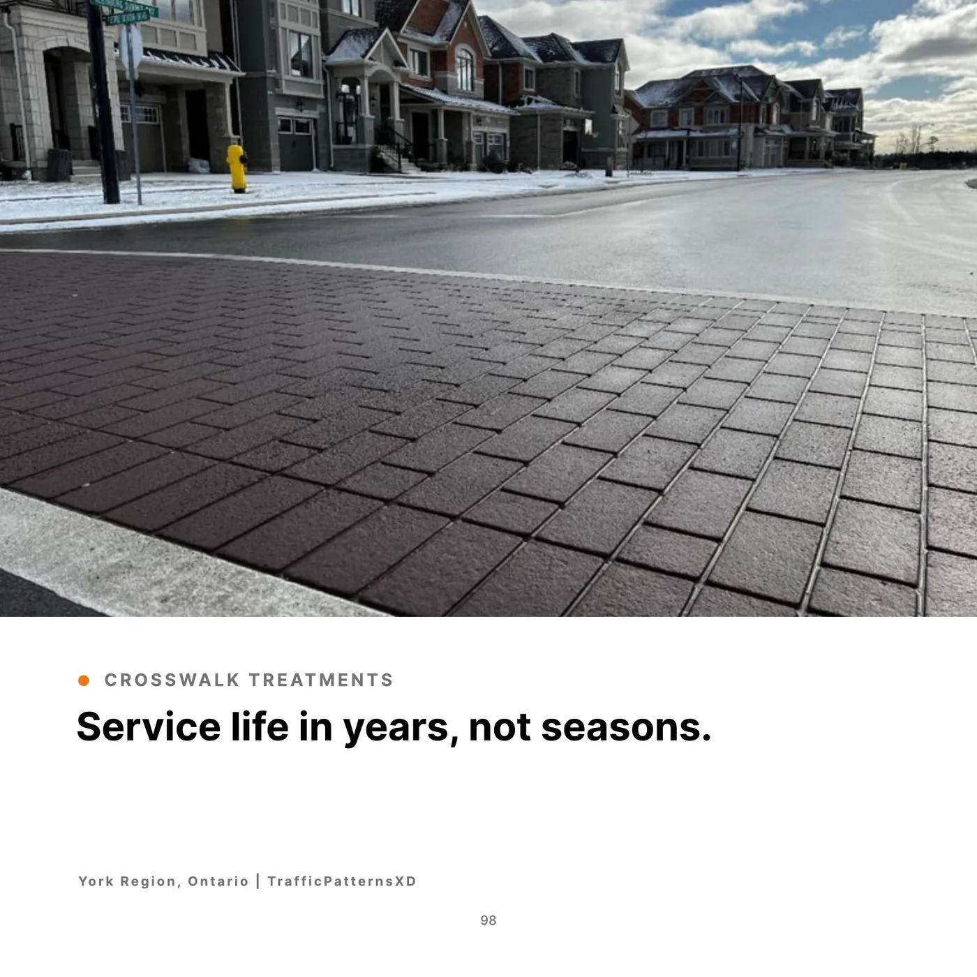 Service life in years, not seasons., TrafficPatternsXD