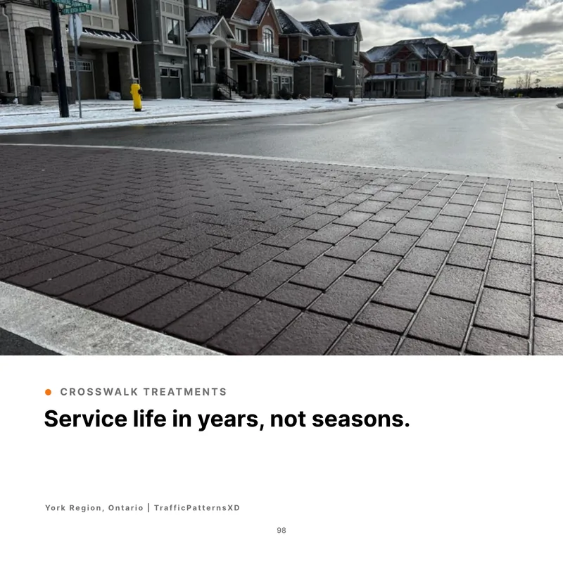 CROSSWALKTREATMENTS (Product Book, page 98)