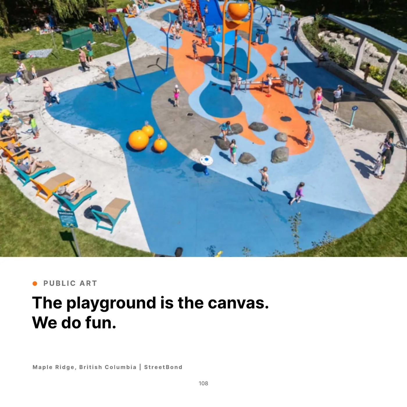 The playground is the canvas. We do fun., StreetBond