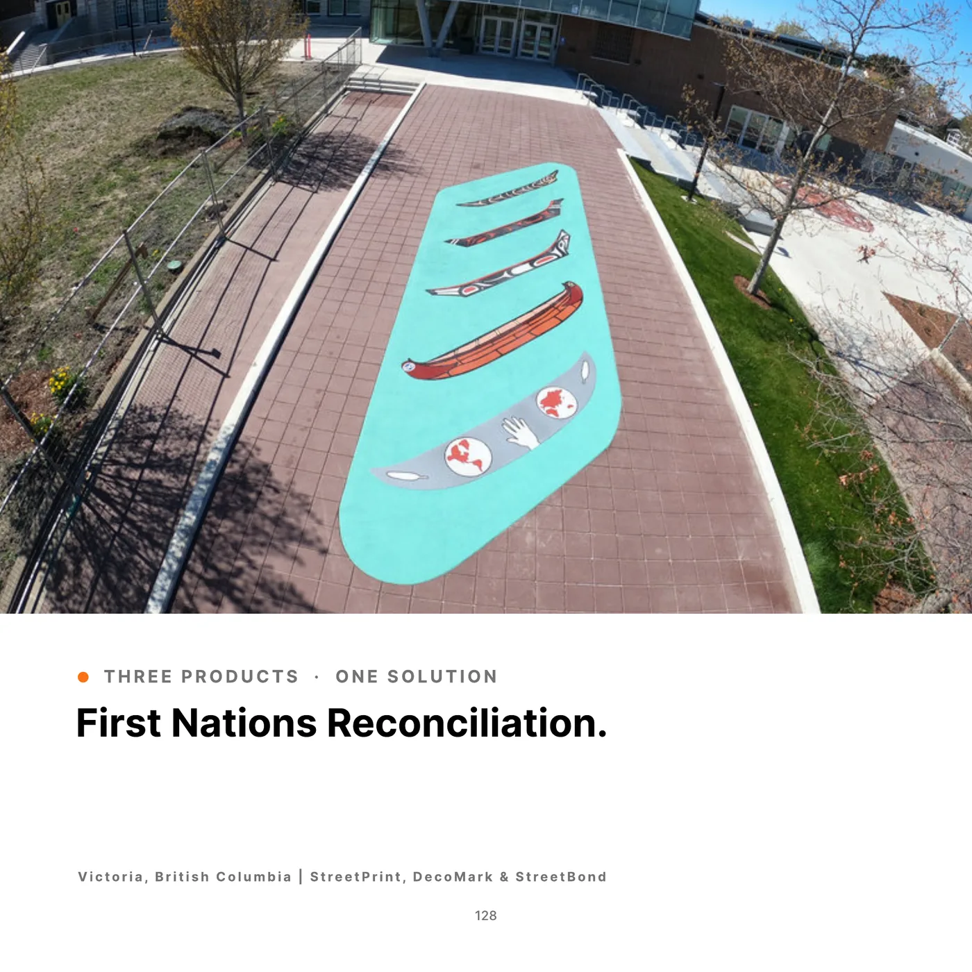 First Nations Reconciliation., StreetPrint, DecoMark & StreetBond