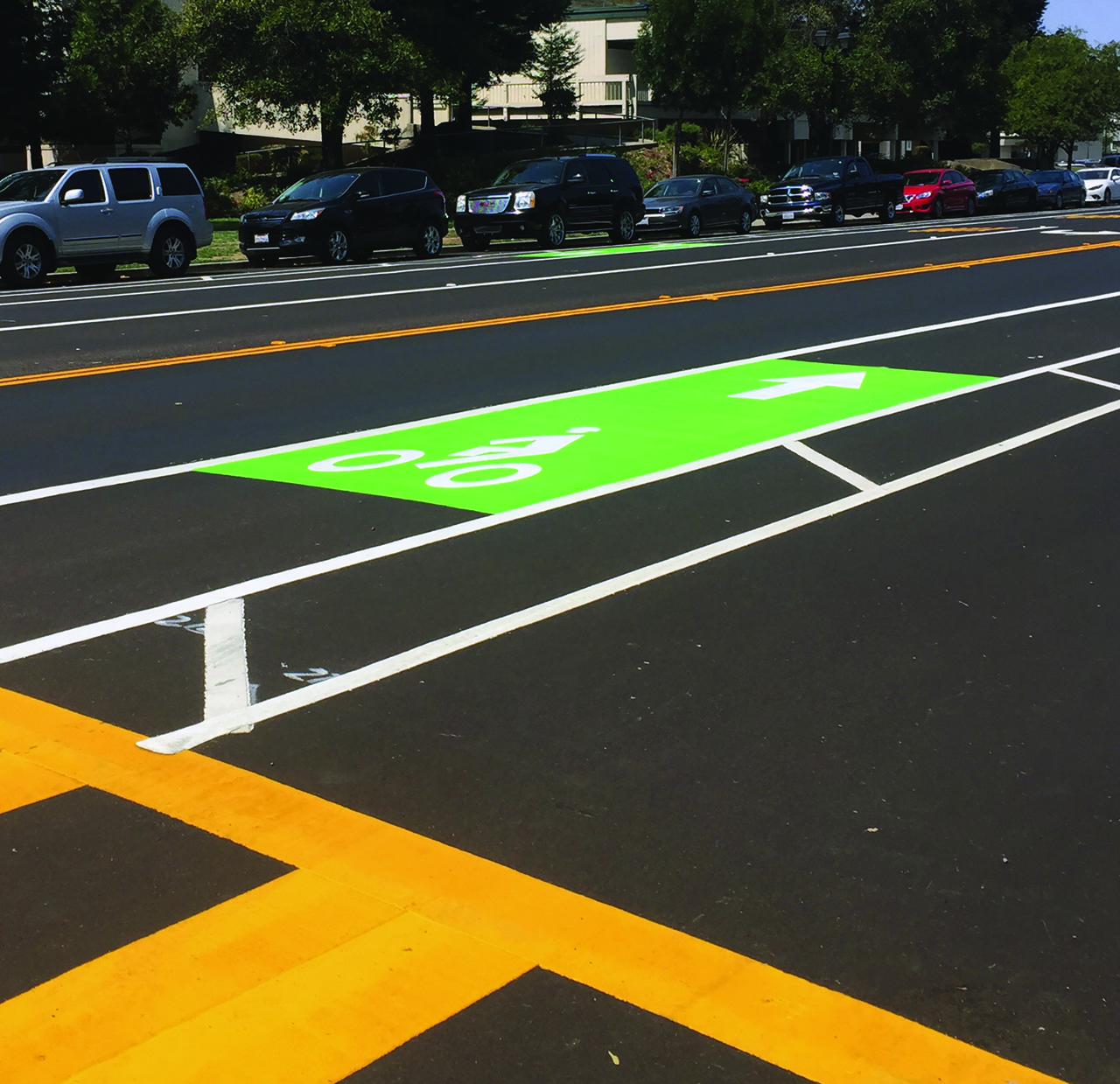 Bike Lanes — Close-up