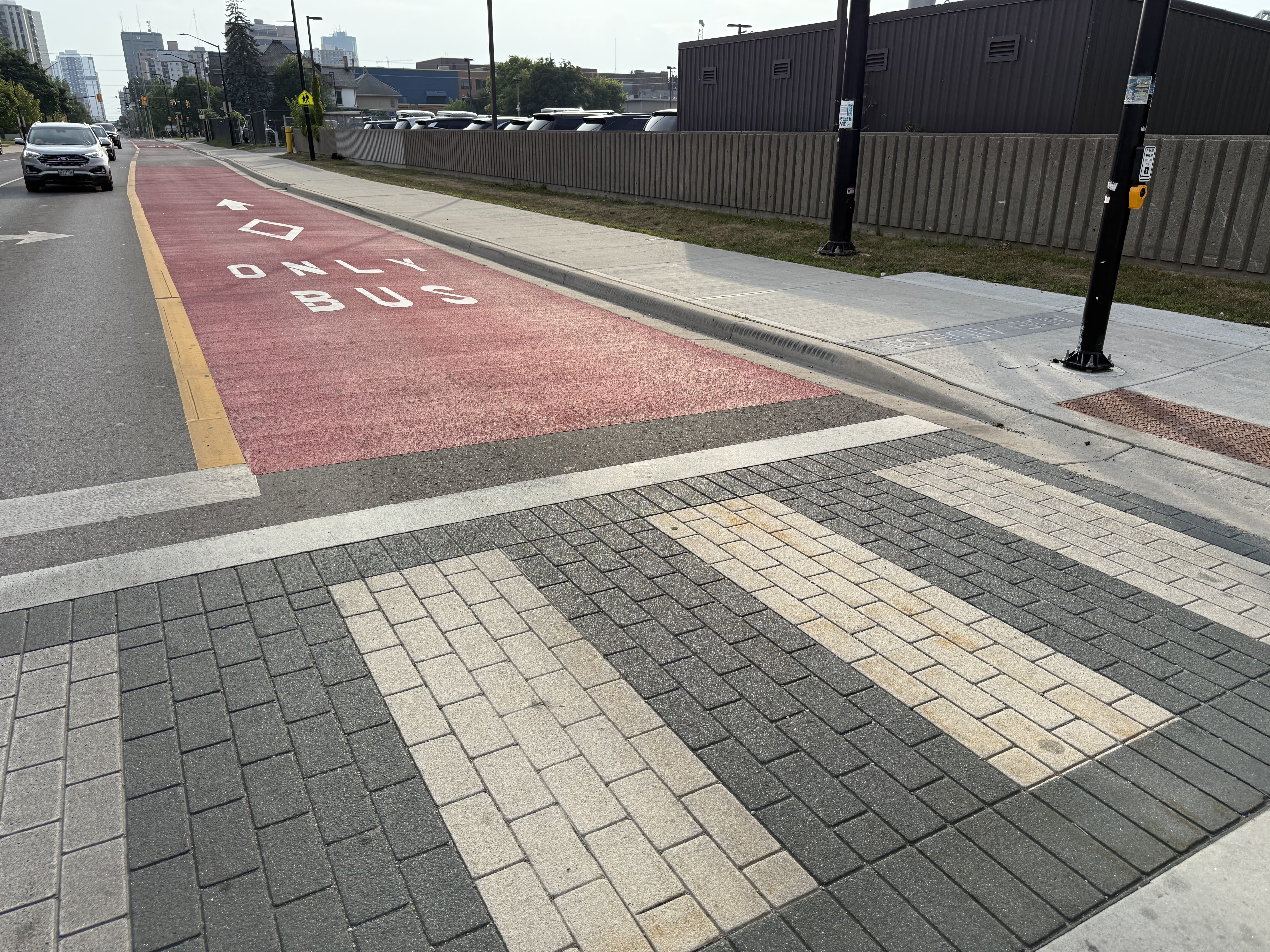 Bus Lanes — In Service