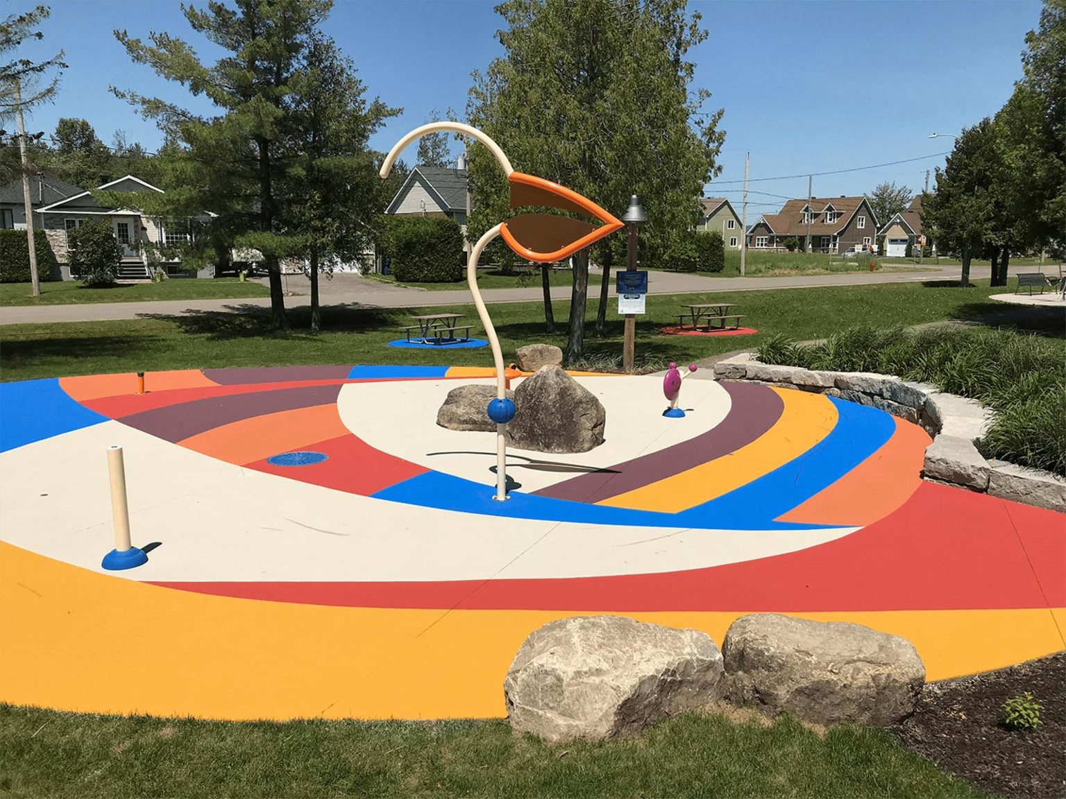Asphalt coatings for playgrounds HUB Surface Systems