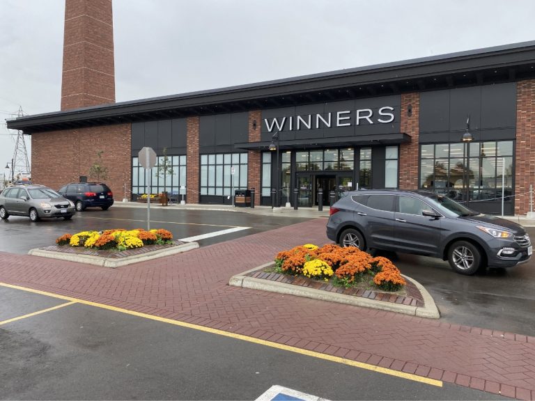 Winners commercial parking lot