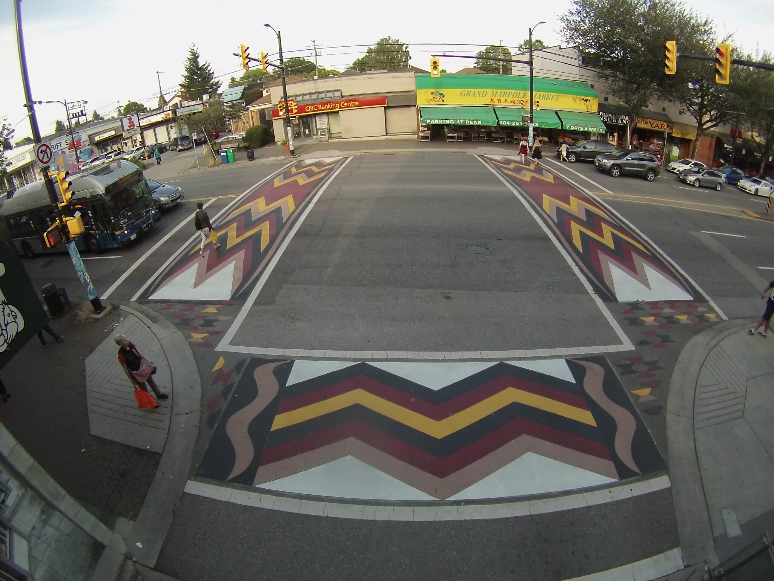 Custom TrafficPatterns Granvile _ 68th Vancouver, BC_