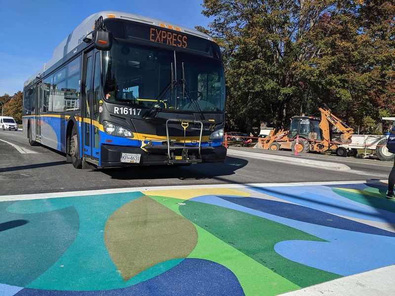 UBC Crosswalk Gateway intersection